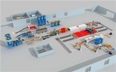 اعلی صلاحیت فائبر سیمنٹ کی پیداوار لائن